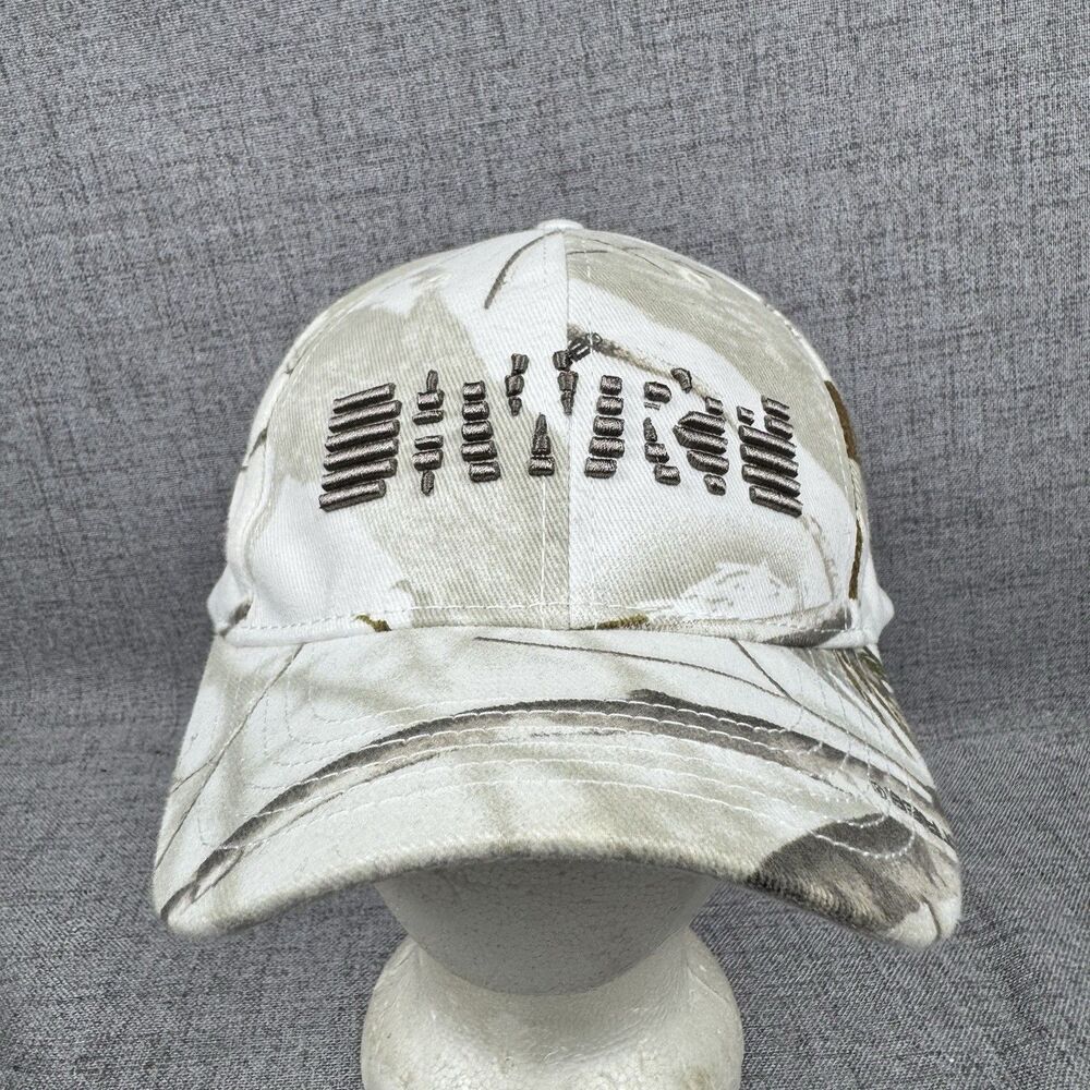 HWRT Oil Hat Cap OSFA Camouflage White Adjustable Strapback